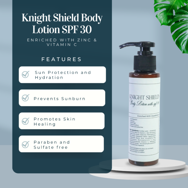 Knight Shield Body Lotion SPF 30
